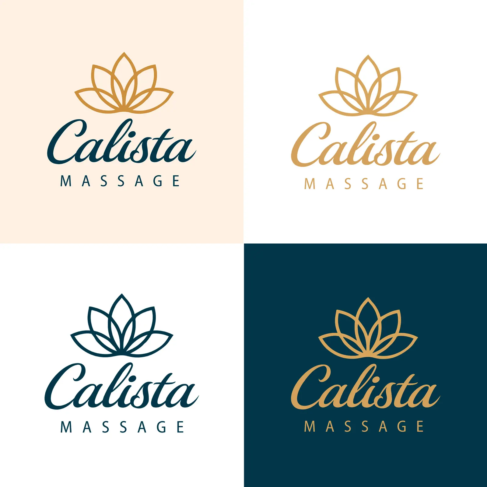Logo Calista Massage - institut de bien-être