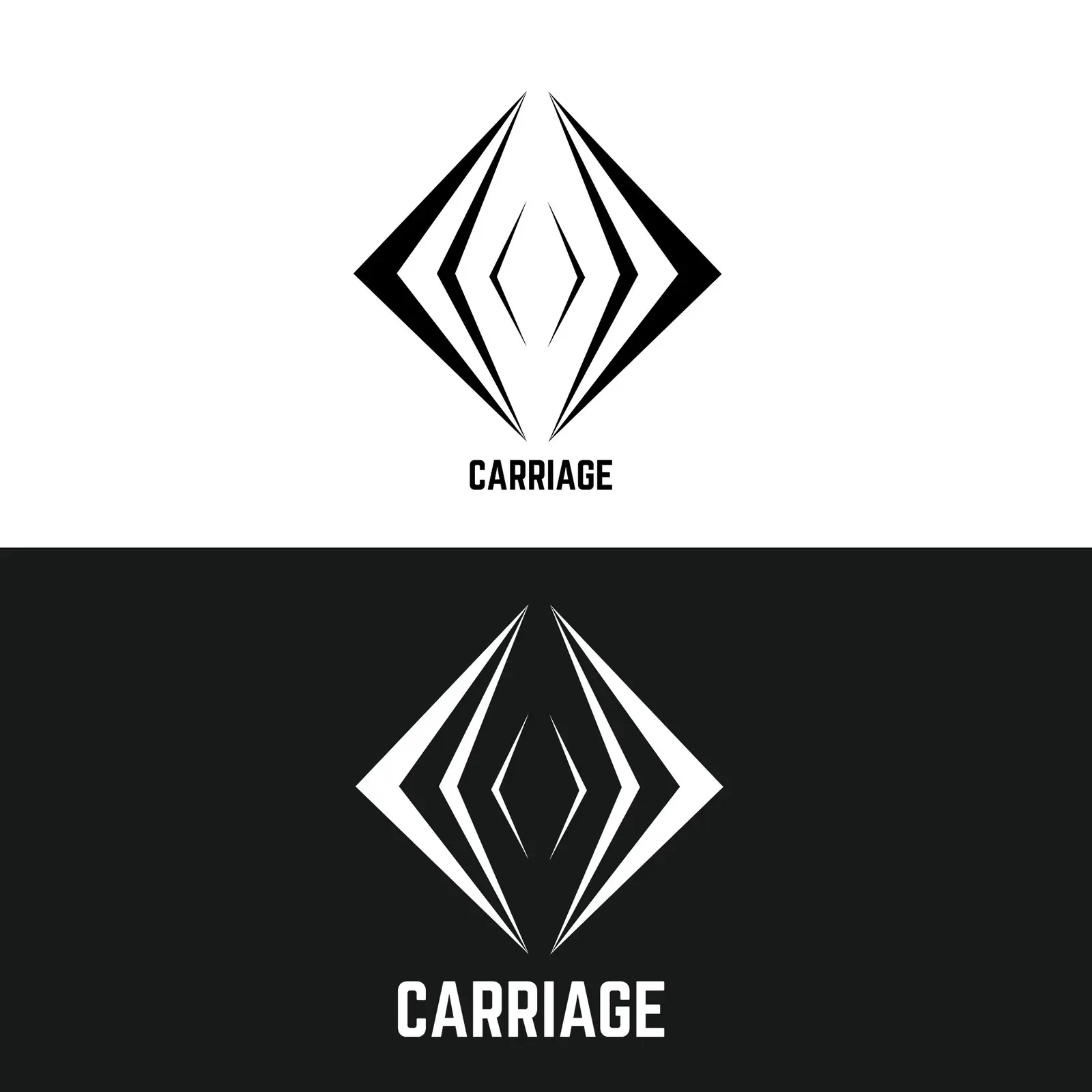 Logotype Carriage - VTC haut de gamme