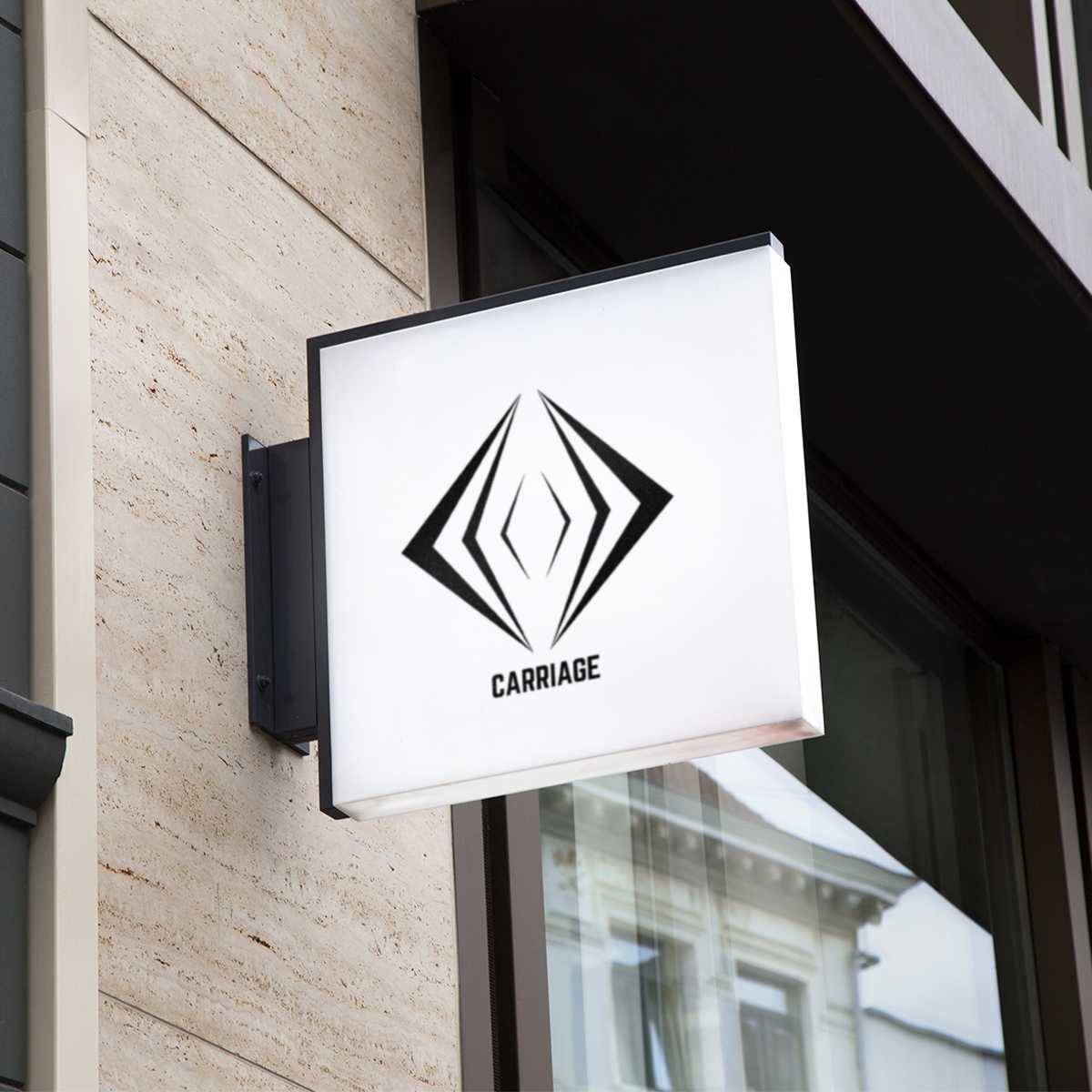 création de logo-carriage